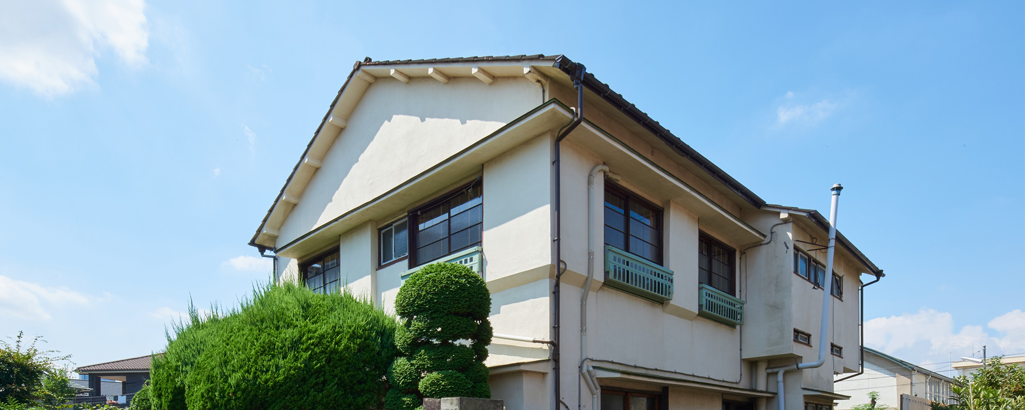 昭和30年代のアパート外観